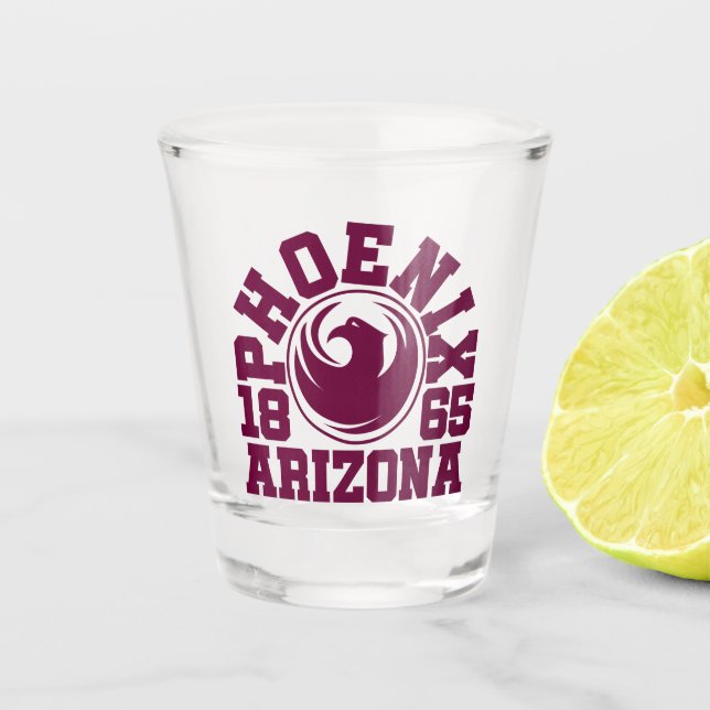 Vaso De Chupito Phoenix, Arizona (Anverso)