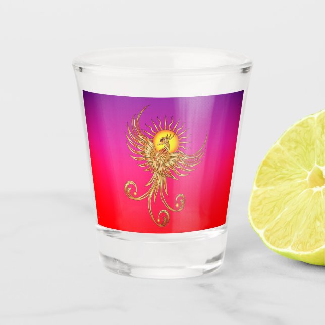 Vaso De Chupito Phoenix Rising (Anverso)