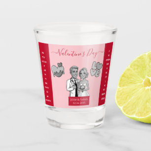 Vaso De Chupito PHYSICIANS Valentine's Day couples smile