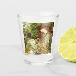 Vaso De Chupito Pia De' Tolomei (Hermosa Mujer Italiana)