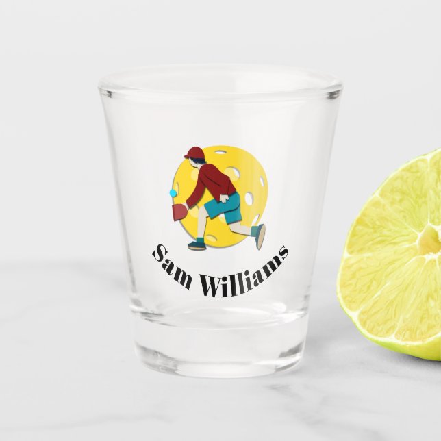 Vaso De Chupito Pickle Ball (Anverso)