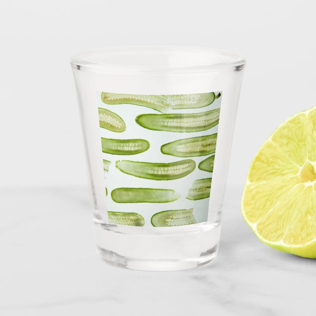 Vaso De Chupito Pickles Green (Anverso)
