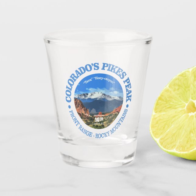 Vaso De Chupito Pico de pikes (Anverso)