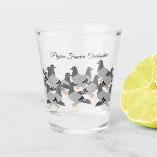 Vaso De Chupito Pigeo Diseño Glass Shot