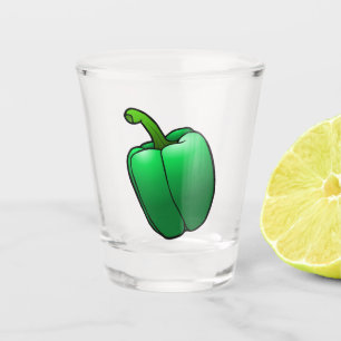 Vaso De Chupito Pimiento verde