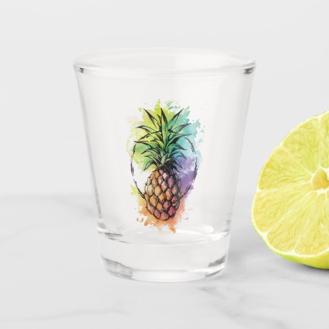 Vaso De Chupito Piña (Anverso)
