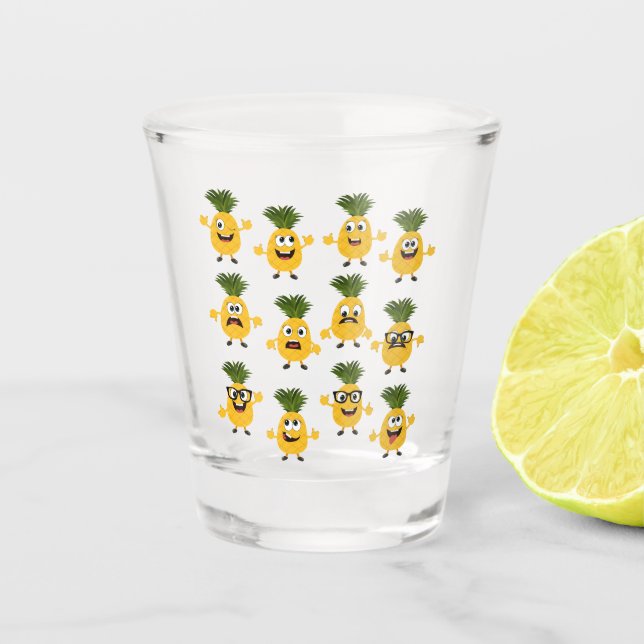 Vaso De Chupito piña (Anverso)