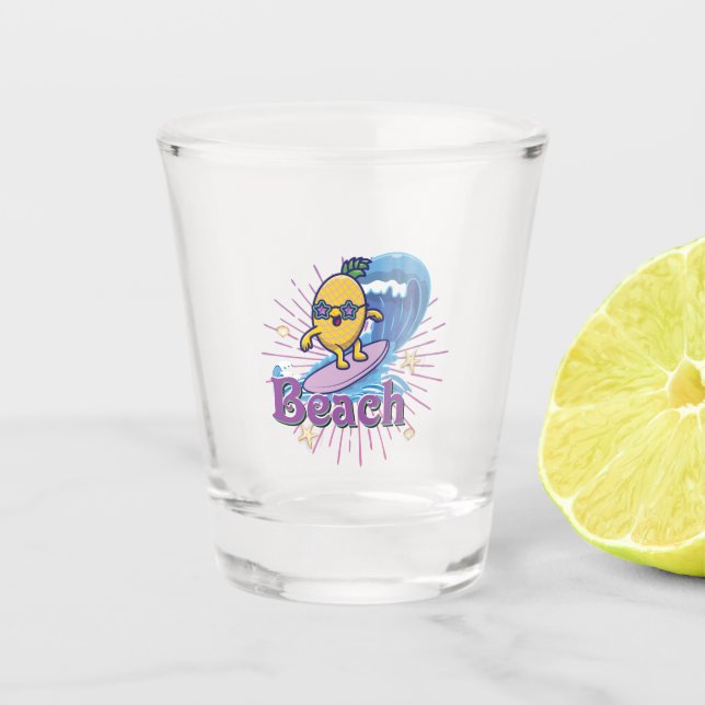 Vaso De Chupito piña divertida (Anverso)