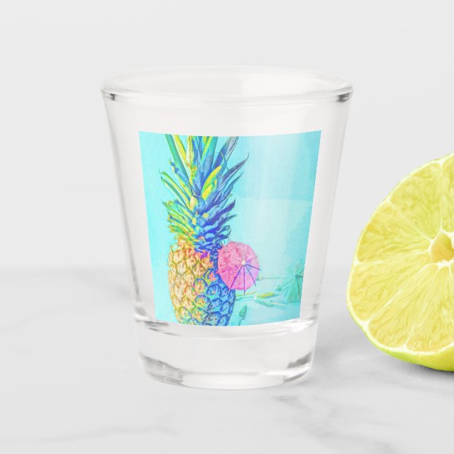 Vaso De Chupito Piña Tropical (Anverso)