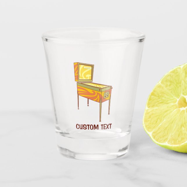 Vaso De Chupito Pinball Machine (Anverso)