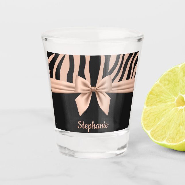 Vaso De Chupito Pink Bow (Anverso)