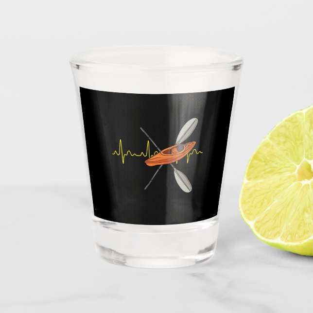 Vaso De Chupito Piragüismo Remo (Anverso)