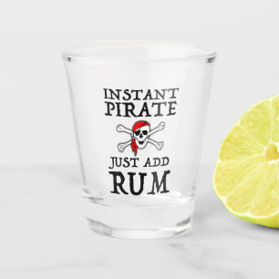 Vaso De Chupito Pirata instantáneo - Sólo agregar ron