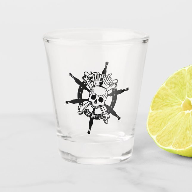 Vaso De Chupito Pirate Shot Glass (Anverso)