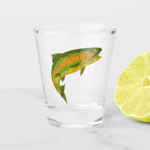 Vaso De Chupito Pista arco iris de hoja de plumón 4