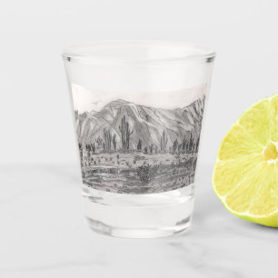 Vaso De Chupito Pista de carreras en Bahia de los Ángeles