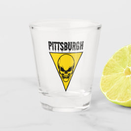 Vaso De Chupito Pittsburgh Skull