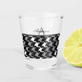 Vaso De Chupito Placa gris negra