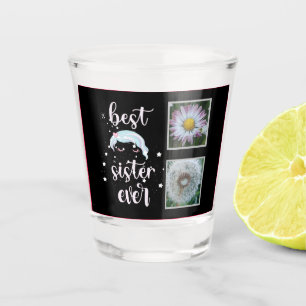Vaso De Chupito Plantilla de fotografía de la mejor hermana