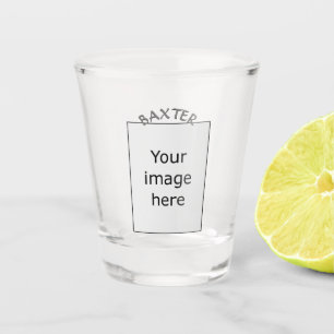 Vaso De Chupito Plantilla - Escudo + Tartán