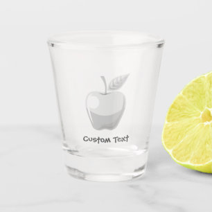 Vaso De Chupito Plata de Apple