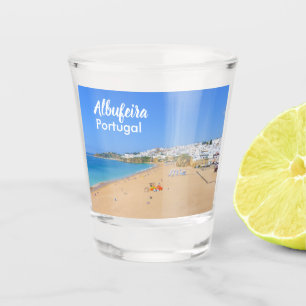 Vaso De Chupito Playa de Portugal Albufeira en el recuerdo del Alg