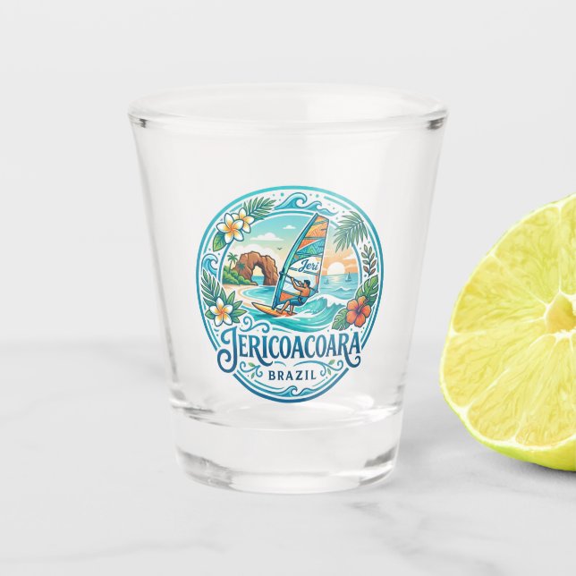 Vaso De Chupito Playa Jericoacoara Brasil (Anverso)