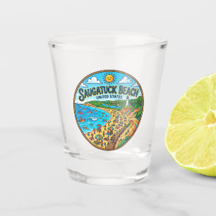 Vaso De Chupito Playa Oval Michigan