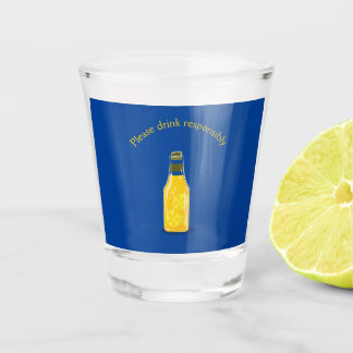 Vaso De Chupito Please Drink Responsibly 