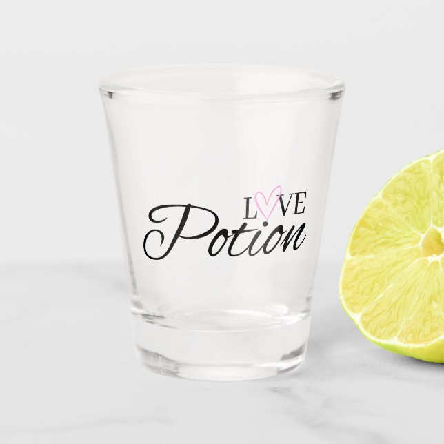 Vaso De Chupito Poción de Amor (Anverso)