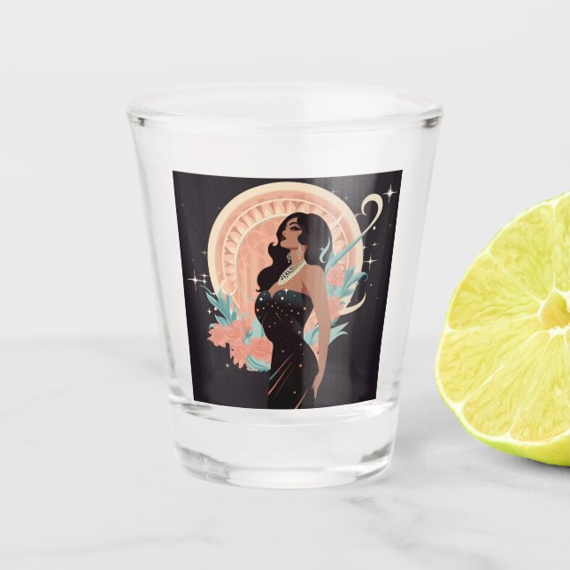 VASO DE CHUPITO PODER DE LA BELLEZA #1 (Anverso)