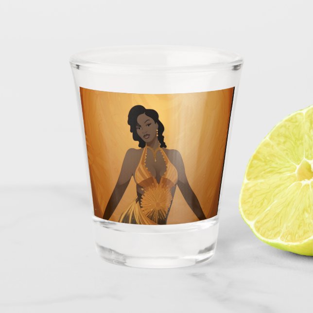 VASO DE CHUPITO PODER DE LA BELLEZA #4 (Anverso)