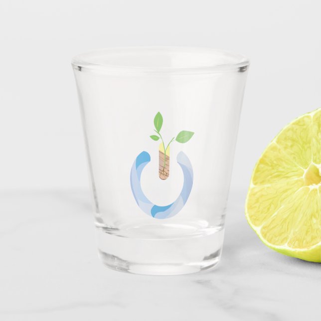 Vaso De Chupito Poder de reflexión (Anverso)