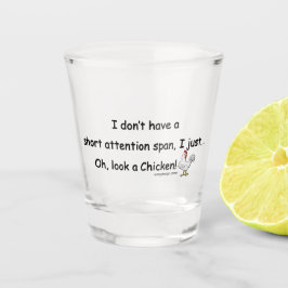 Vaso De Chupito Pollo de atención corta