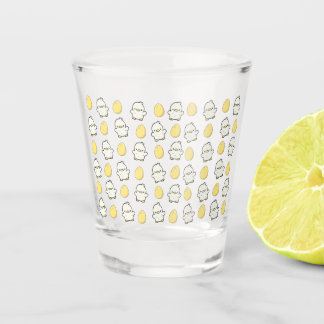 Vaso De Chupito pollo y huevo