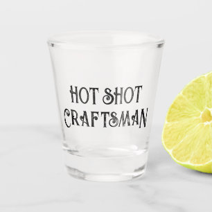 Vaso De Chupito Ponente de opinión de Hot Shot Gracioso vidrio c
