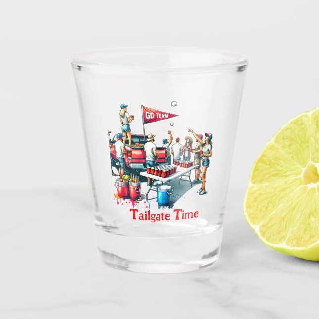 Vaso De Chupito Pong Time Beer (Anverso)