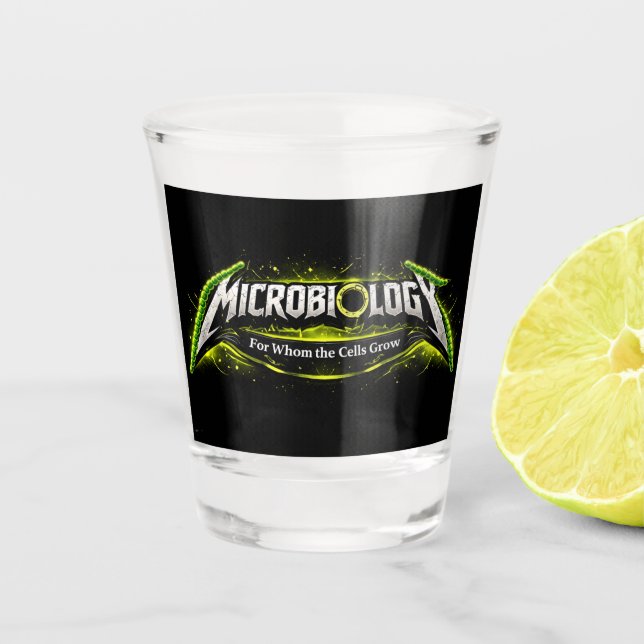 Vaso De Chupito Por Quién Crece La Célula (Anverso)