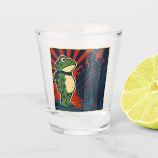 Vaso De Chupito Portland Frog Protest