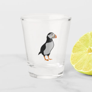 Vaso De Chupito Posición del Puffin Atlántico