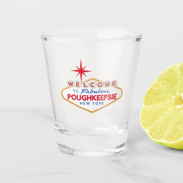 Vaso De Chupito Poughkeepsie fabuloso (Anverso)