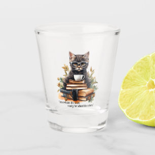 Vaso De Chupito Preparado Para La Escuela Como Un Jefe