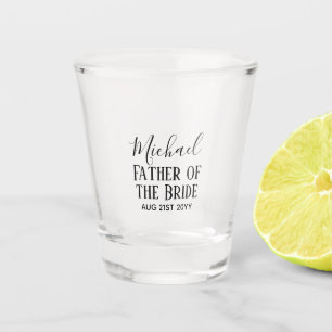 Vaso De Chupito PRESUPUESTO Bestman Groomsmen Regalos Black White