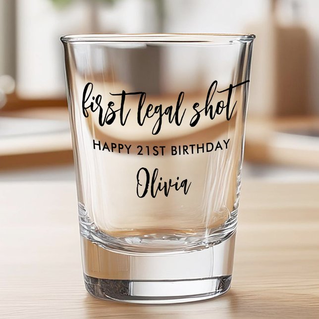 Vaso De Chupito Primer Día de Cumpleaños de la Democracia Moderna (Subido por el creador)