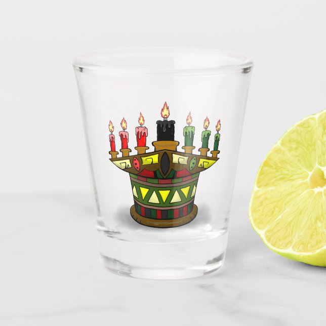 Vaso De Chupito Primeros frutos de Kwanzaa (Anverso)
