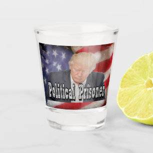 Vaso De Chupito Prisionero político de Trump