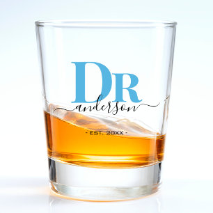 Vaso De Chupito Profesional médico de Médica azul