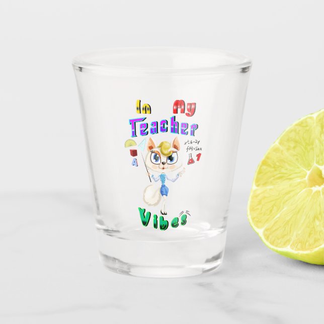Vaso De Chupito Profesor (Anverso)