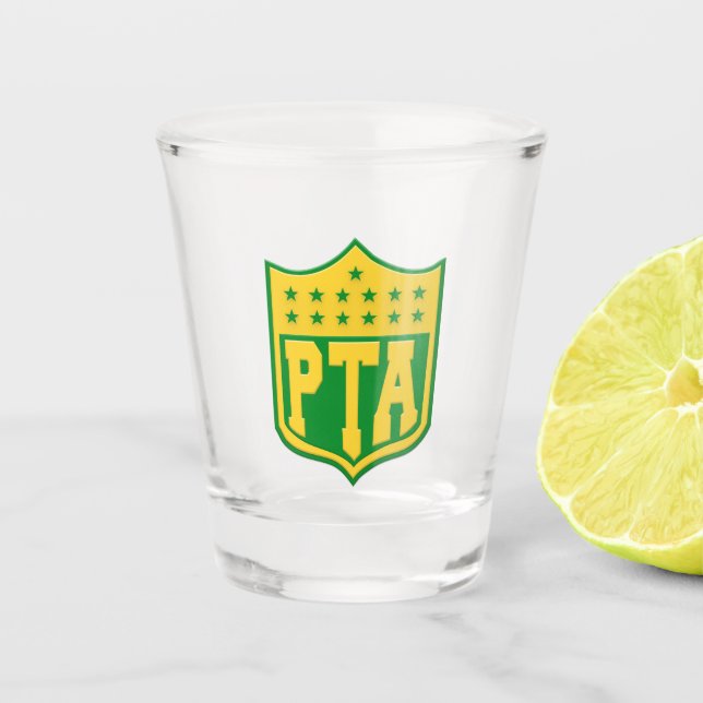 Vaso De Chupito PTA Packerfan Total Access Shot glass (Anverso)