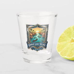 Vaso De Chupito Pueblo del lago Ganvié Benín